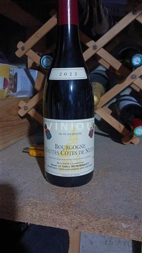 Bourgogne Hautes Côtes de nuits Henri et Gilles Remoriquet 2022