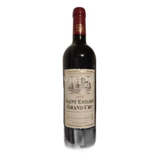 Bordeaux Saint-Émilion Grand Cru Château Plaisance 2018 2018