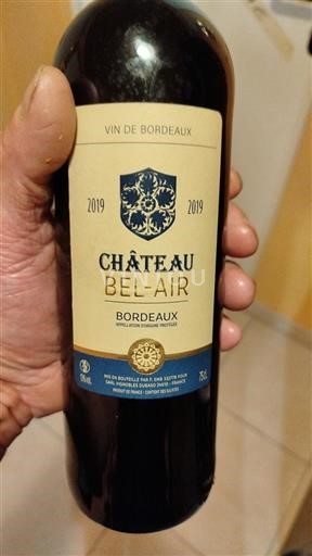 Bordeaux Château Belair 2019