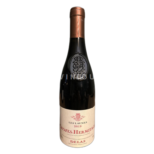 Vin Rouge sec Les Launes Delas 2019 France Vallée du Rhône Crozes-hermitage