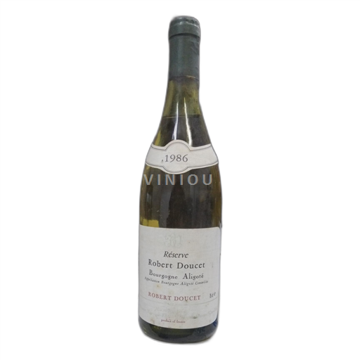 Borgoña Borgoña-Aligoté Robert Doucet Réserve 1986