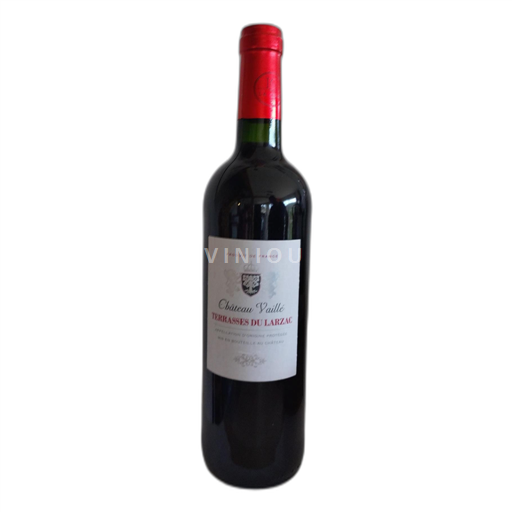 Vin Rouge sec Château Vaille 2021 France Languedoc Terrasses-du-larzac
