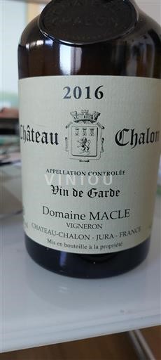 Jura Château-Chalon Domaine Macle 2016