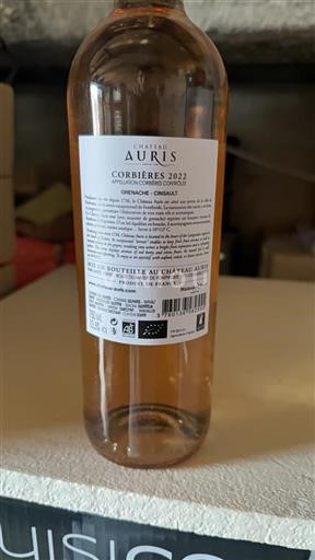 Languedoc Corbières Château Auris 2022