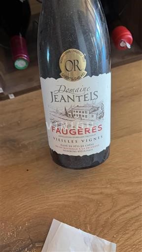 Linguadoca Faugères Domaine Jeantels Vieilles Vignes Senza annata