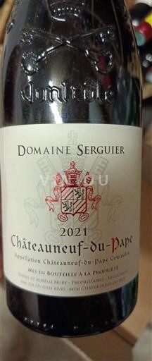 Rhônevallei Châteauneuf-du-Pape Domaine Serguier 2021