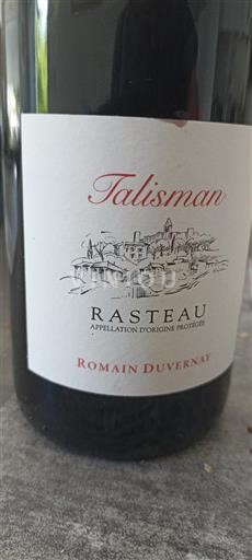 Rhône Valley Rasteau Romain Duvernay Talisman Non-Vintage