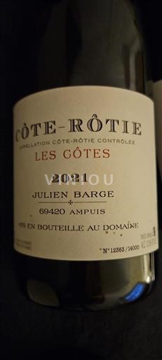 Valle del Rodano Côte-rôtie Julien Barge Les Côtes 2021