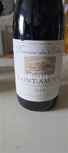 Beaujolais Saint-Amour Domaine des Sablons 2019