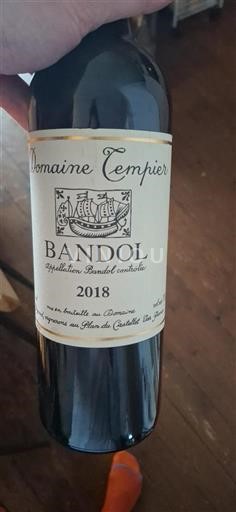 Provence Bandol Domaine Tempier 2018