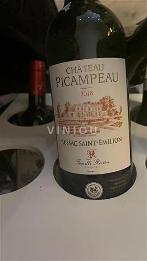 Bordeaux Lussac-saint-émilion Château Picampeau 2018