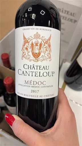 Bordeaux Médoc Château Canteloup 2017