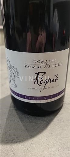 Beaujolais Régnié Domaine de la Combe au Loup 2019