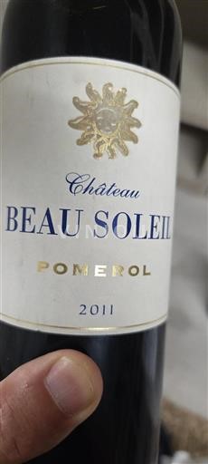Bordeaux Pomerol Chateau Beau Soleil 2011