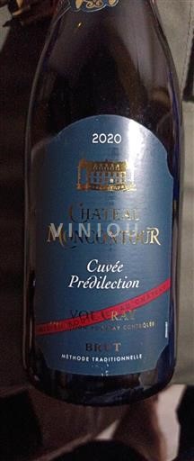Valle della Loira Vouvray Château Moncontour Prédilection 2020