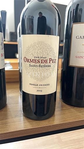 Bordeaux Saint-Estèphe Ormes De Pez 2019