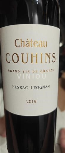Bordeaux Pessac-Léognan Château Couhins 2019