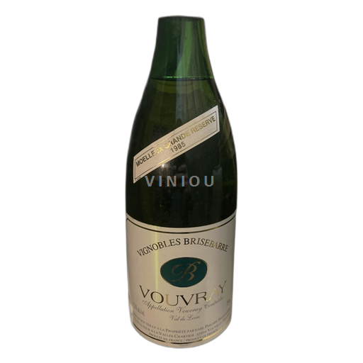 Loiredalen Vouvray Vignobles Brisebarre Moelleux Grande Réserve 1985