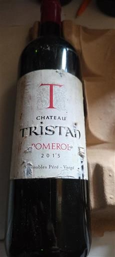 Bordeaux Pomerol Chateau Tristan 2015