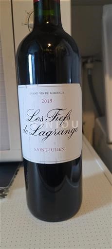 Bordeaux Saint-Julien Château Lagrange Les Fiefs de Lagrange 2015