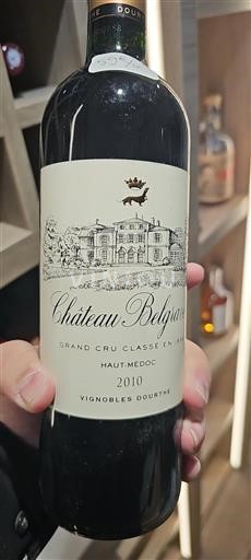 Bordeaux Haut-Médoc Château Belgrave 2010