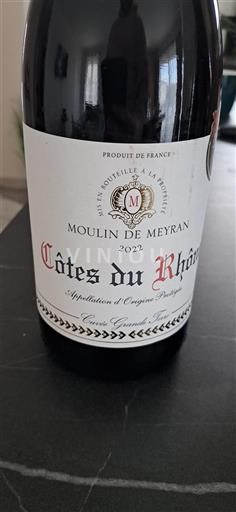 Valle del Ródano Côtes del Ródano Moulin de Meyran Grande Terre 2022