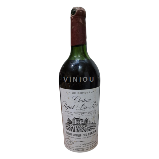 Burdeos Bordeaux superior Château Peyrot-La-Rose 1975