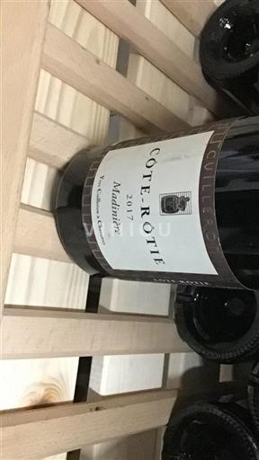 Vin Rouge sec Madinière Yves Cuilleron 2017 France Vallée du Rhône Côte-rôtie