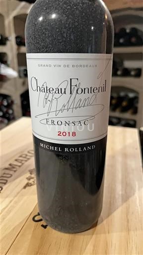 Bordeaux Fronsac Château Fontenil 2018