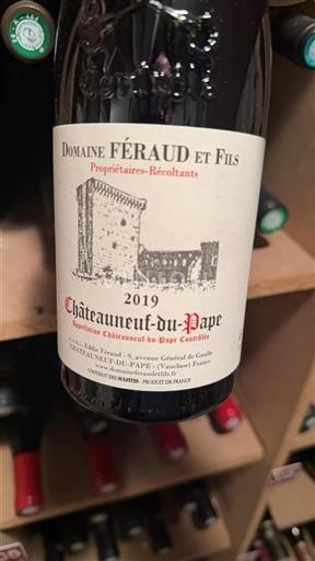 Rhônevallei Châteauneuf-du-Pape Domaine Féraud et Fils 2019