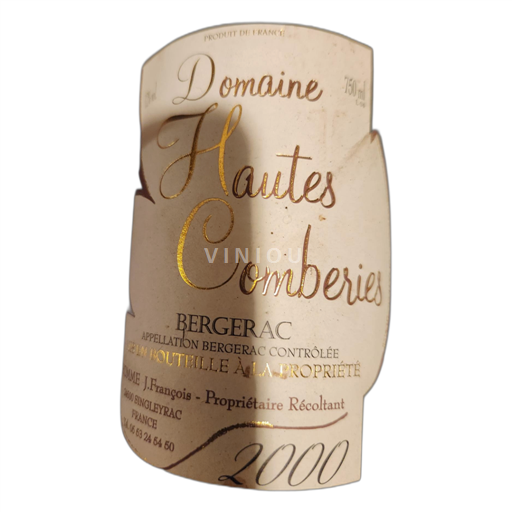 Sudoeste Bergerac Domaine Hautes Comberies 2000