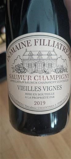 Loire-dalen Saumur-Champigny Domaine Filliatreau Vieilles Vignes 2019
