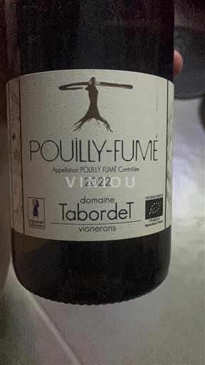Vallée de la Loire Pouilly-fumé domaine Tabordet 2022