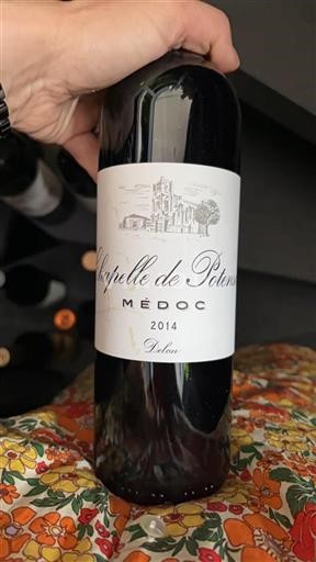 Bordeaux Médoc Chapelle de Potensac 2014
