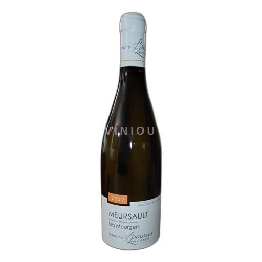 Bourgogne Meursault Domaine Boussey Les Meurgers 2022