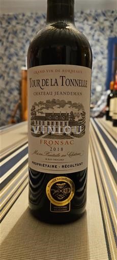 Burdeos Fronsac Chateau Jeandeman Tour de la Tonnelle 2018