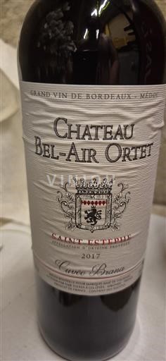 Bordeaux Saint-Estèphe Chateau Bel-Air Ortet Brana 2017