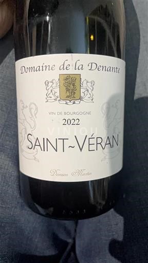 Burgund Saint-Véran Domaine de la Denante 2022
