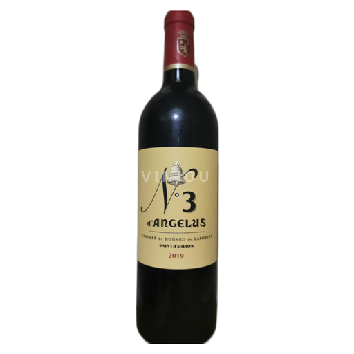 Bordeaux Saint-Émilion Château Angélus No. 3 d'Angélus 2019