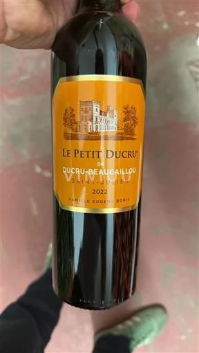 Bordeaux Saint-Julien Ducru-Beaucaillou Le Petit Ducru 2022