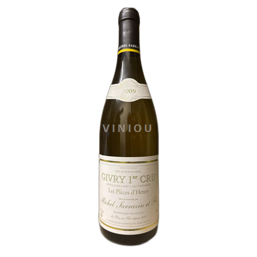 Bourgogne Givry Michel Sarrazin et Fils Les Pièces d'Henry 2009