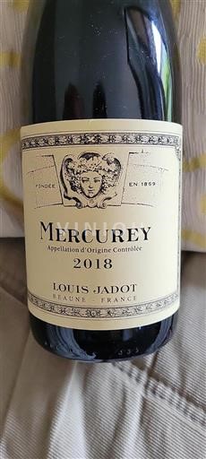 Bourgogne Mercurey Louis Jadot 2018