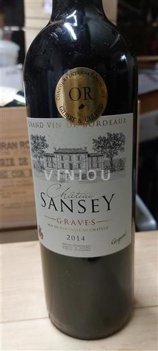 Bordeaux Graves Château Sansey 2014