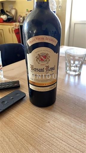 Bordeaux Bordeaux supérieur Versant Royal 2001