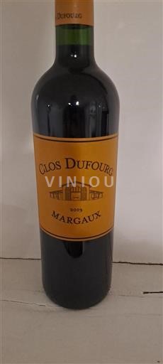 Bordeaux Margaux Clos Dufourg 2019