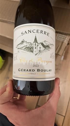 Loiredalen Sancerre Gérard Boulay Clos de Beaujeu 2022