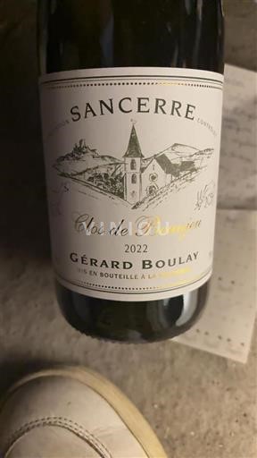 Valle del Loira Sancerre Gérard Boulay Clos de Beaujeu 2022