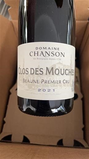 Bourgogne Beaune Domaine Chanson Clos des Mouches 2021