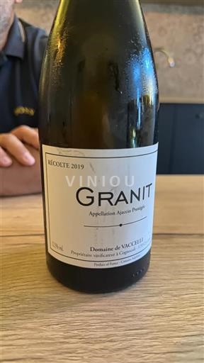 Córsega Ajaccio Domaine Vaccelli Granit 2019