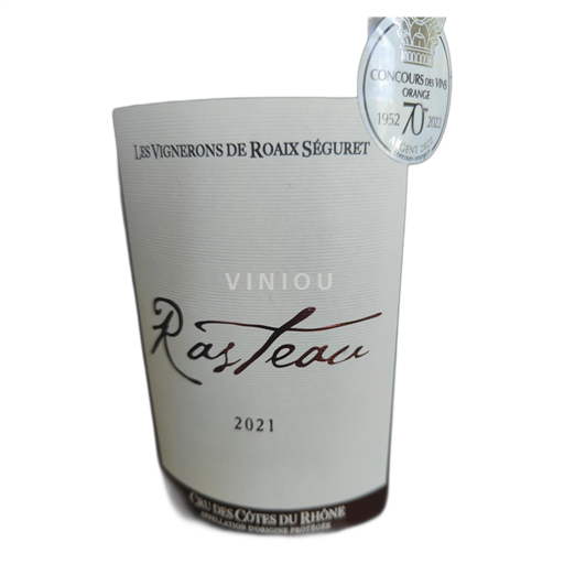 Rhônevallei Rasteau Les Vignerons de Roaix Séguret 2021